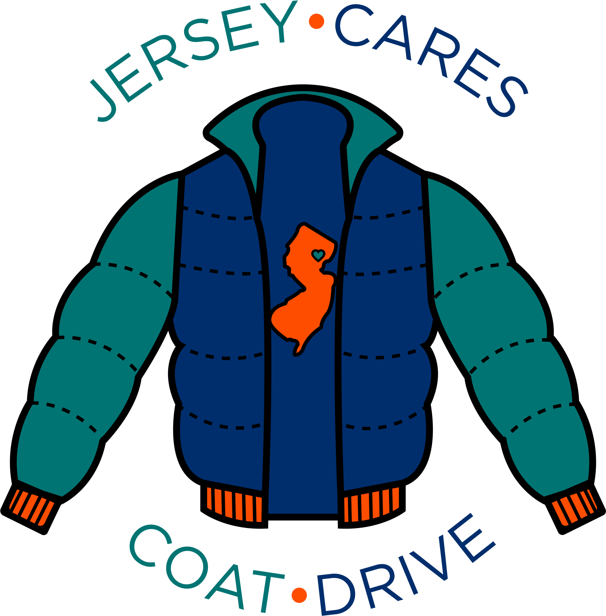 For The Past 23 Years, The Jersey Cares Coat Drive - Jersey Cares Coat Drive Clipart (1147x1200), Png Download