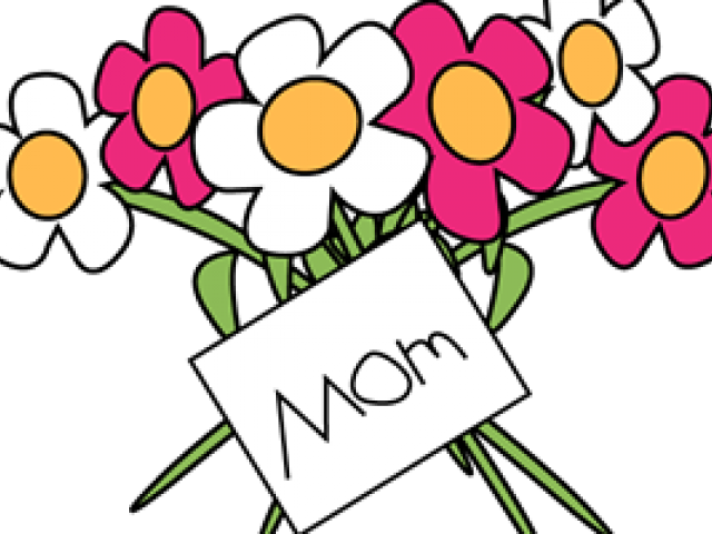 Original - Mothers Day Clip Art Free Flowers - Png Download (640x480), Png Download