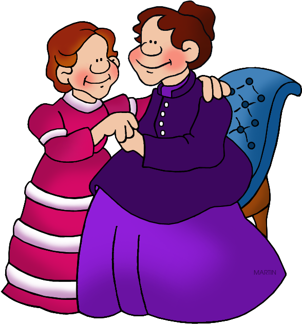 Family And Friends Clip - Png Download (618x648), Png Download