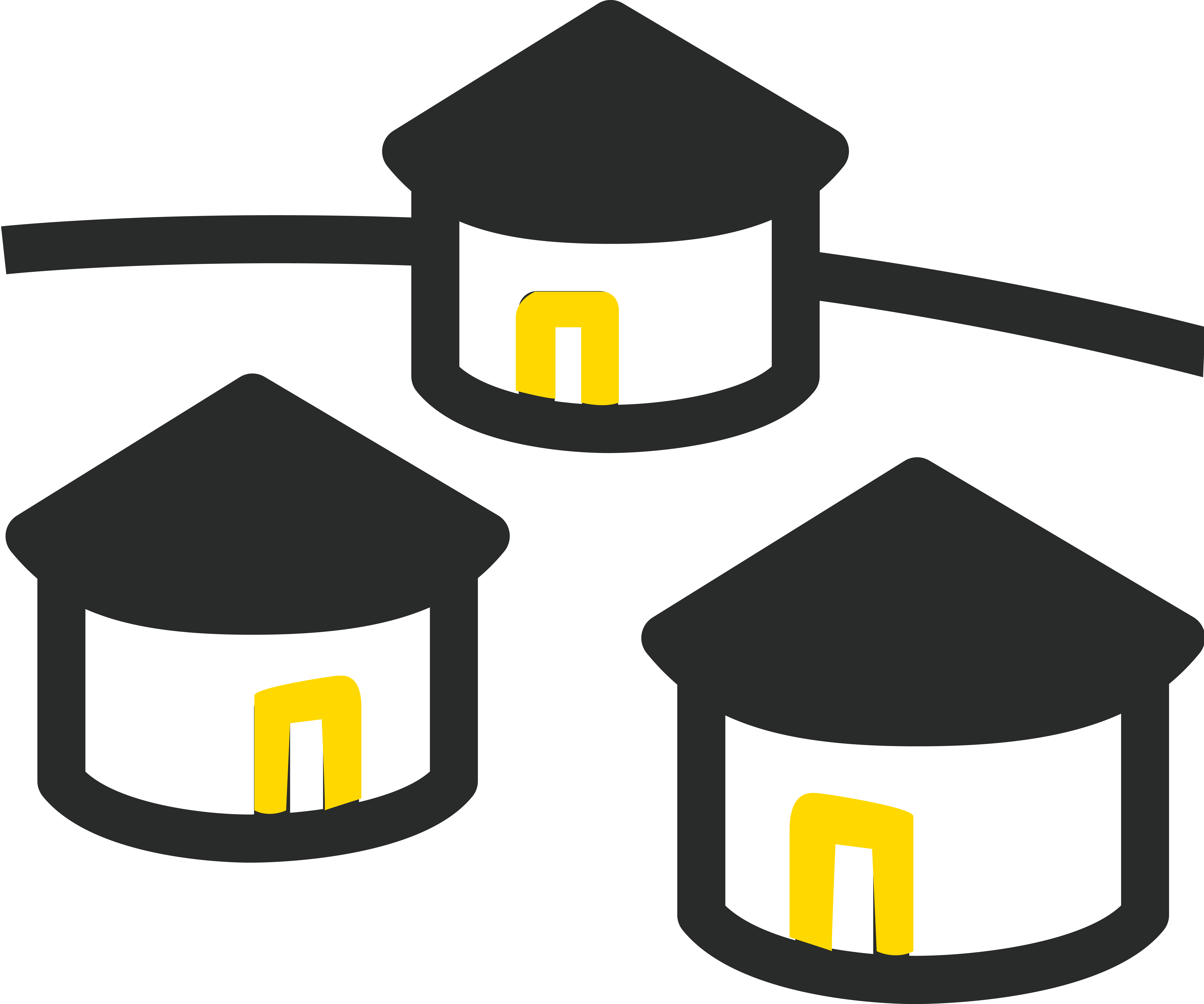 Community Projects And Authentic Homestays - Icon Hut Clipart (7295x6086), Png Download