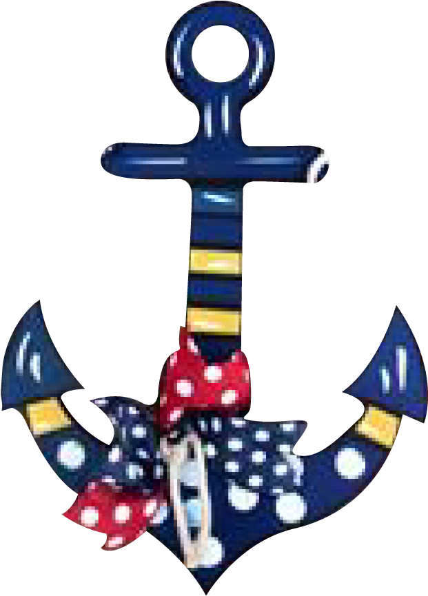 Anchor Design 1 No Background - Simple Anchor Drawing Clipart (1000x1000), Png Download