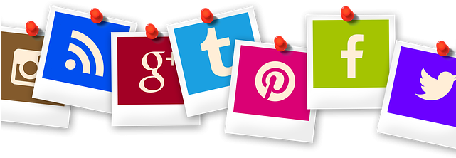 Social Media Icons Clipart Social Reach - Social Media Apps Png Transparent Png (640x480), Png Download