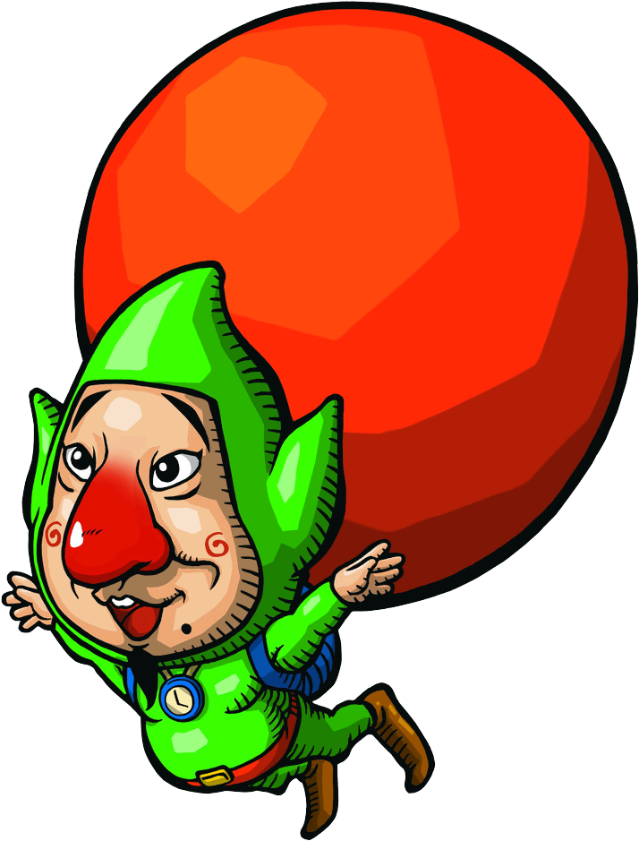 3 Download Rar, Zip - Tingle Zelda Clipart (714x939), Png Download
