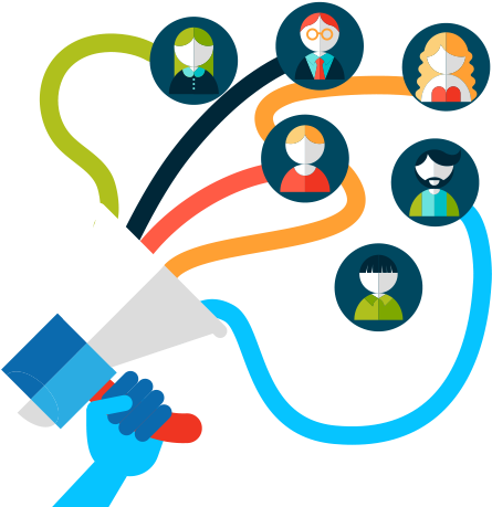 Social Media Clipart Transparent - وسائل التواصل الاجتماعي Png (738x480), Png Download