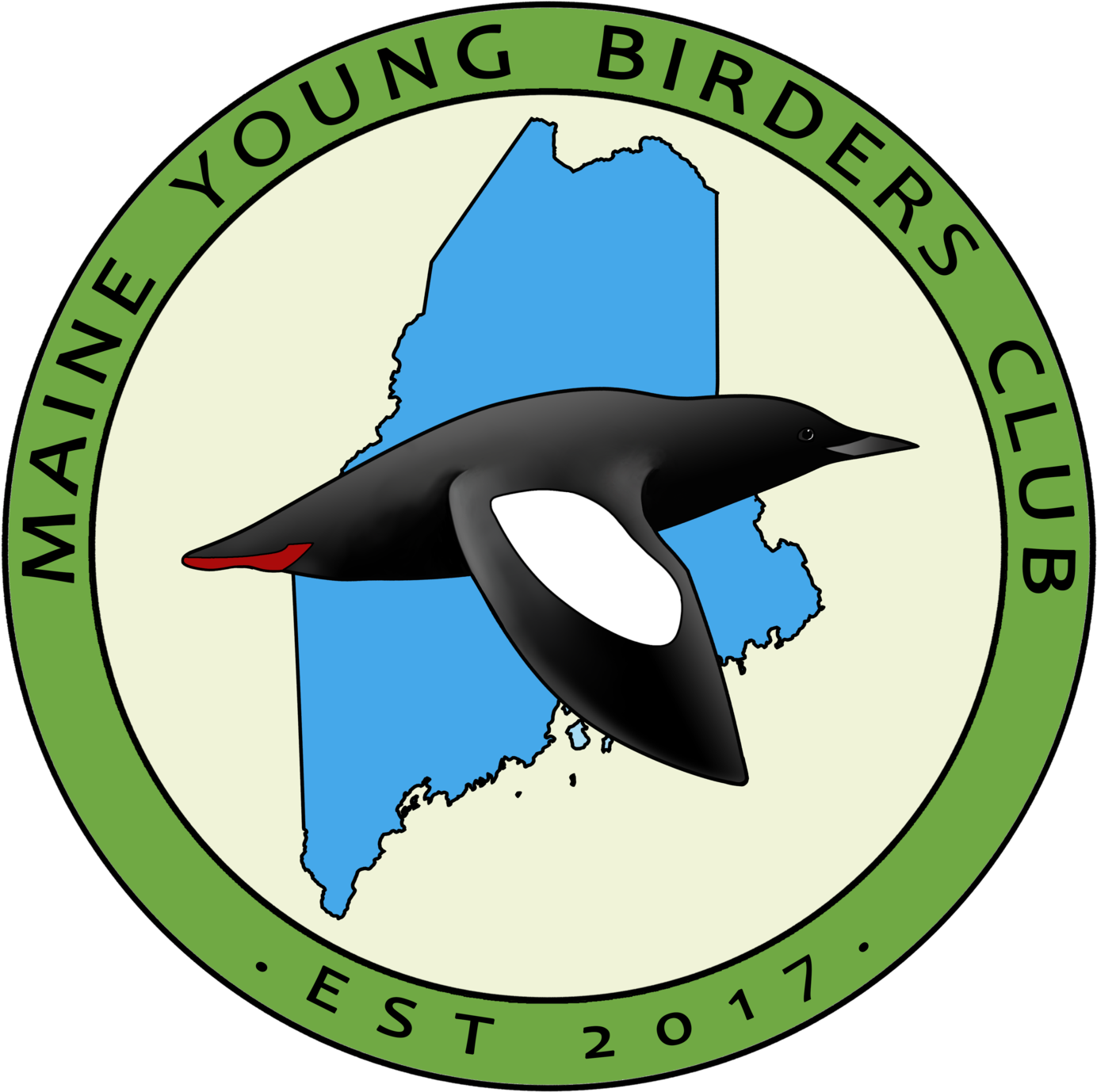 Events Maine Young Birders Club - Cartoon Clipart (1500x1472), Png Download