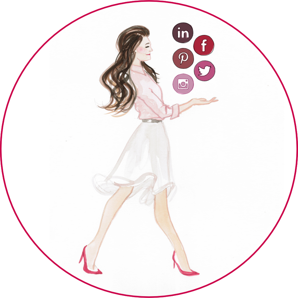 Social Media Clipart (979x980), Png Download