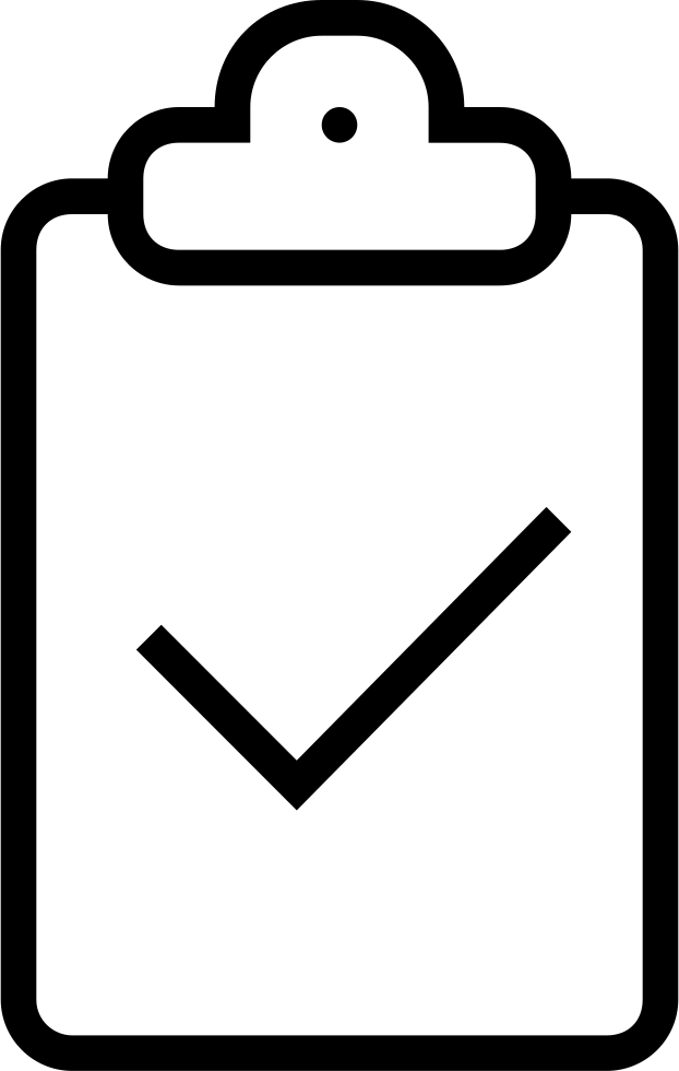 Png File - Clipboard Symbol Transparent Png (622x980), Png Download