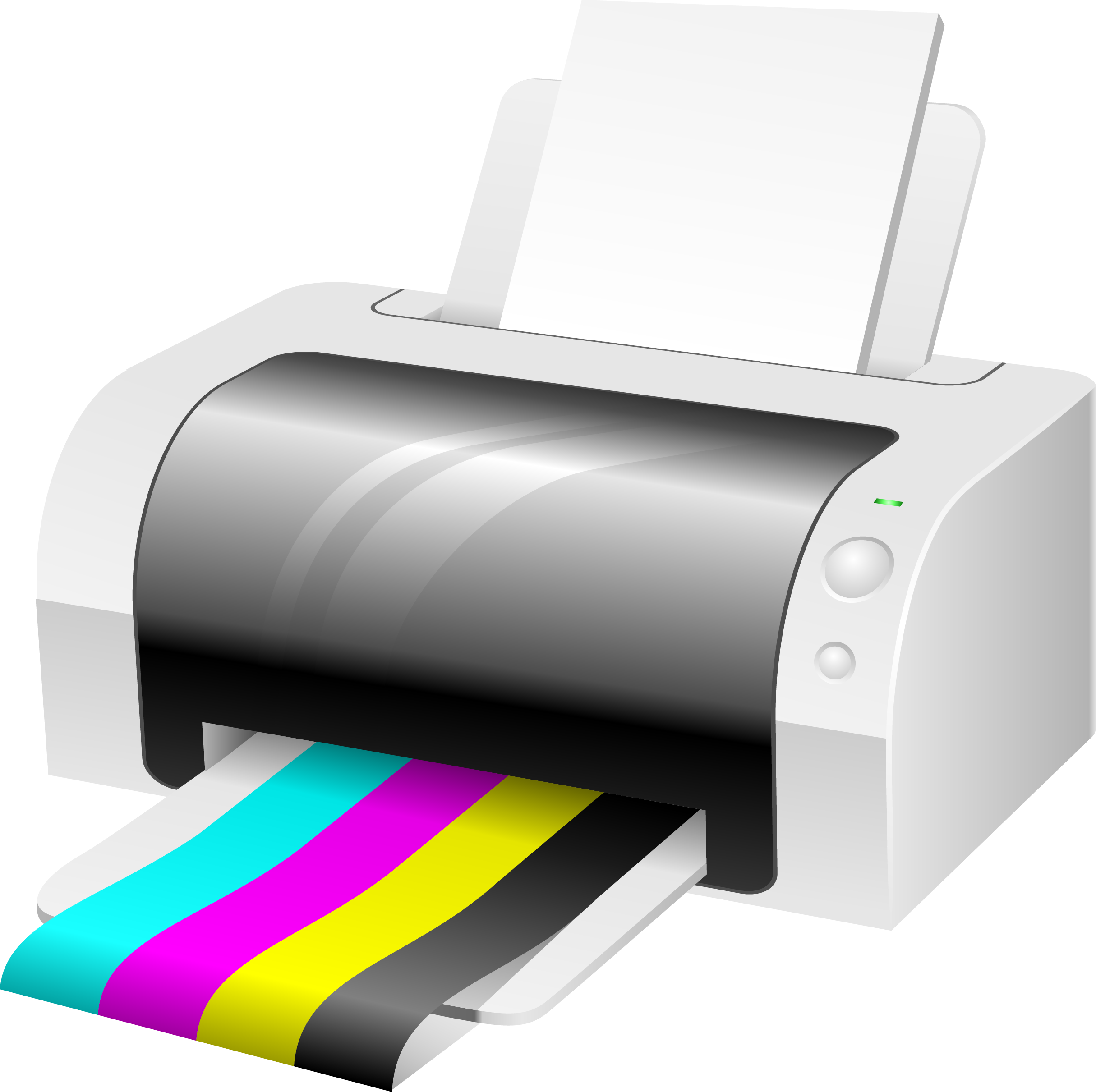 Png Download Printing At Getdrawings Com Free For Personal - Printer Illustration Clipart (2430x2422), Png Download
