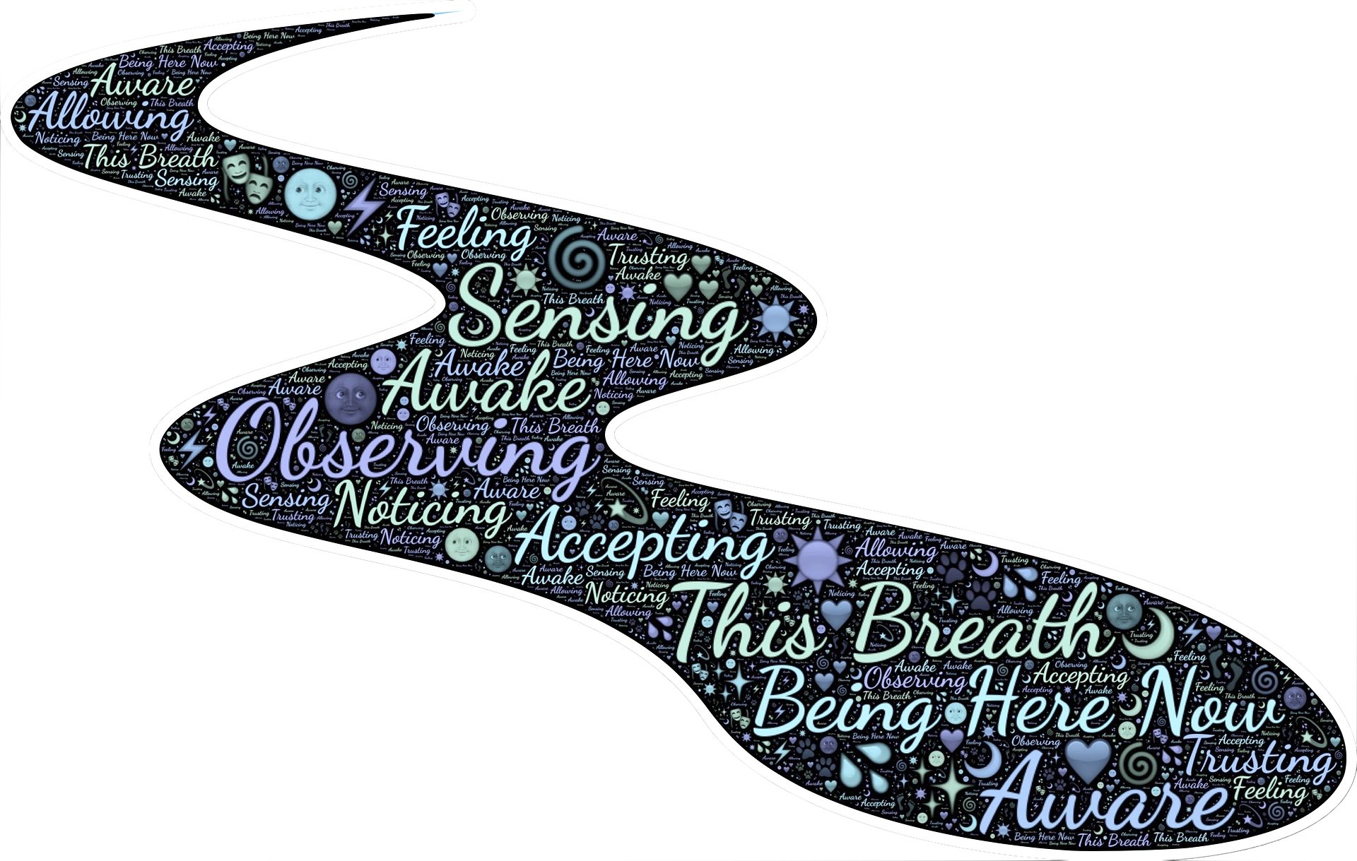 Mindulness275 - Breath Kundalini Clipart (1280x812), Png Download