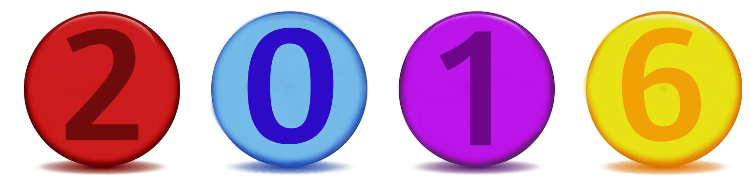 New Year 2016 Party Clip Art - Clip Art - Png Download (1600x427), Png Download