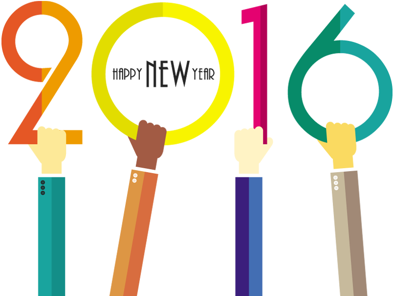 People Hands Holding Colorful 2016 New Year Letters - Hands Holding Letter Png Clipart (800x600), Png Download
