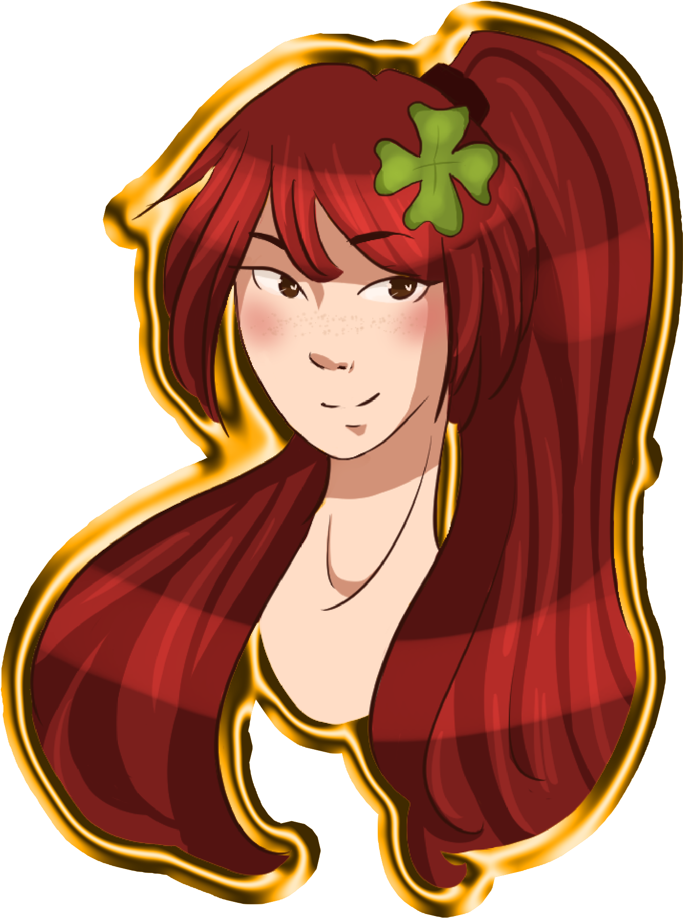 Golden Sticker - Illustration Clipart (2048x2048), Png Download