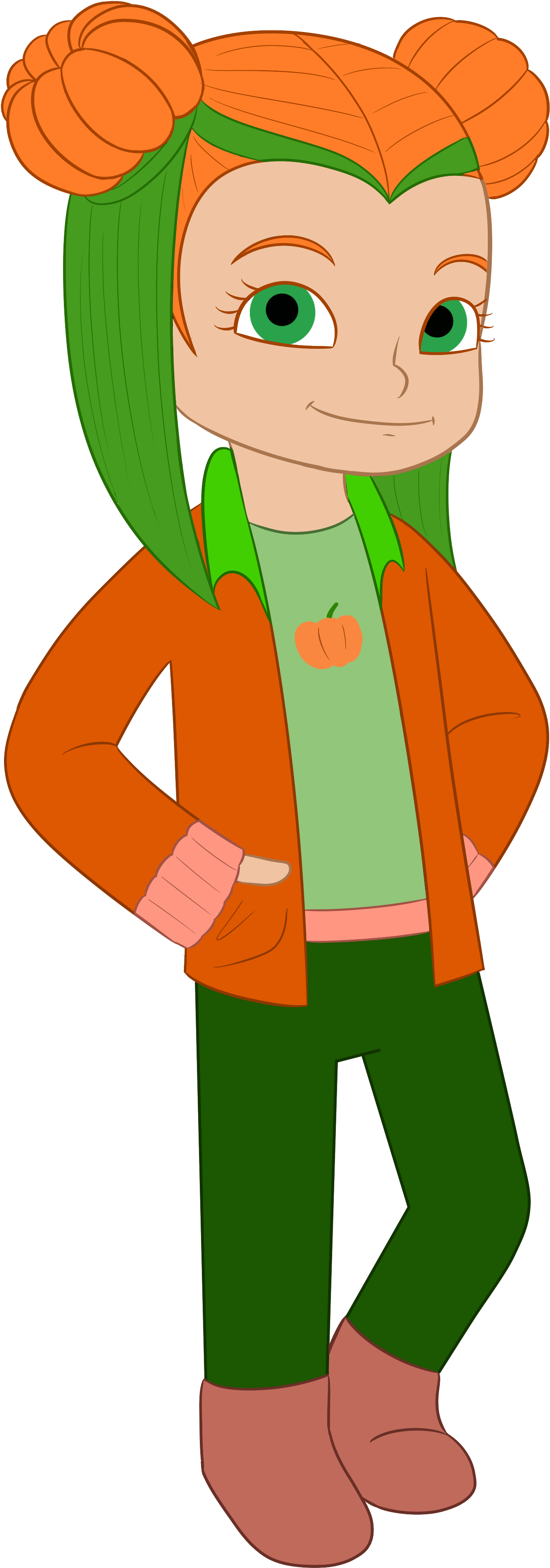 Ginger Pumpkinspice Is A Character In Sugar Rush Reloaded - Wreck-it Ralph Clipart (1777x4025), Png Download