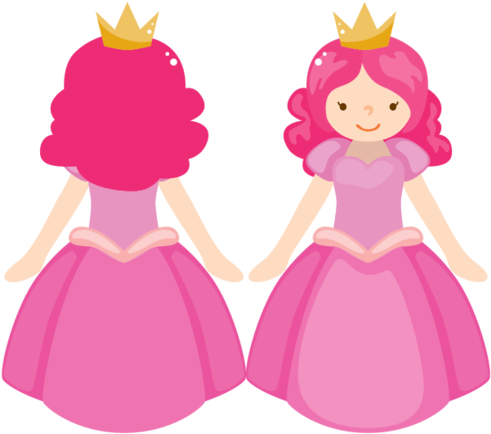 Stick Puppet Princess 4 Kidspressmagazine Com - Stick Puppet Princess Clipart (500x647), Png Download