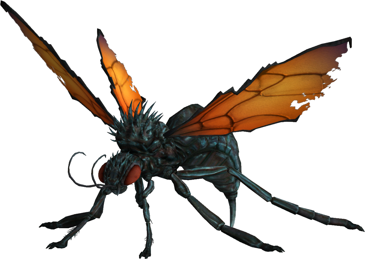 Post - Fallout New Vegas Cazador Clipart (1275x900), Png Download