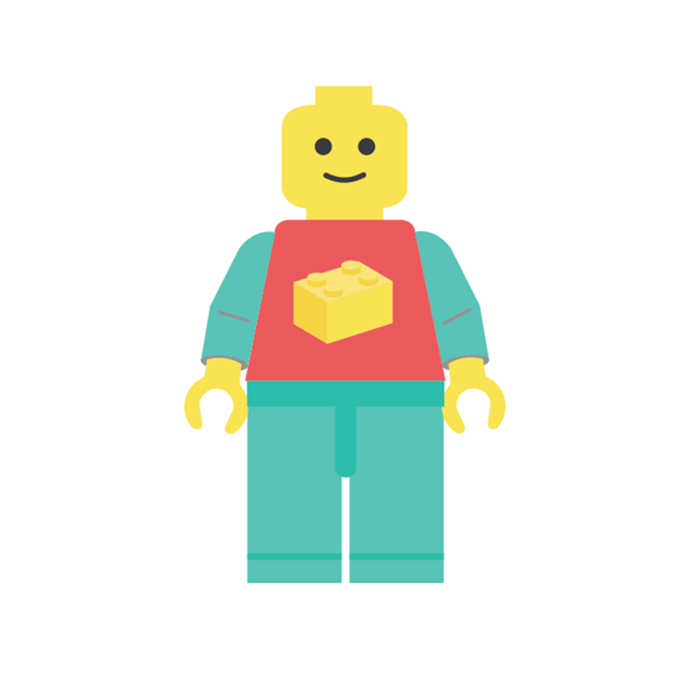 Kids Parties - Lego - Cartoon Clipart (800x800), Png Download