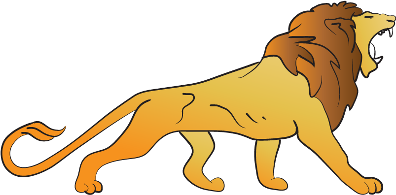 Masai Lion Clipart (819x456), Png Download