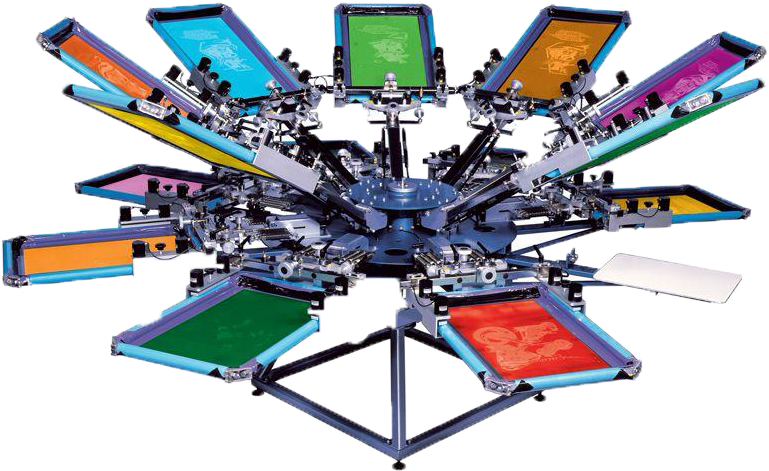 Screen Printing Cliparts - T Shirt Screen Printing Machine - Png Download (818x518), Png Download