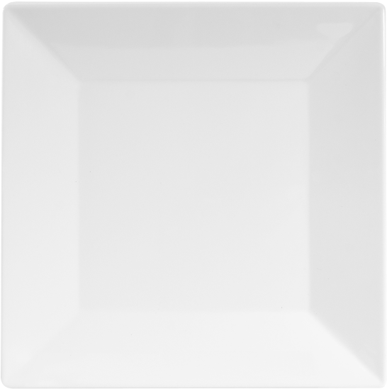 Rectangle Dinner Plate Png - Square Plate Top View Png Clipart (800x800), Png Download