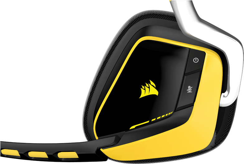 Gaming Headset, Special Edition Yellowjacket - Corsair Void Pro Rgb Clipart (800x540), Png Download