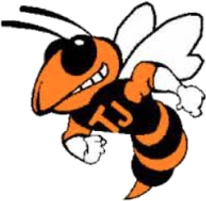 West Wolverines Defeat The Thomas Jefferson Yellowjackets - Council Bluffs Thomas Jefferson Clipart (720x691), Png Download
