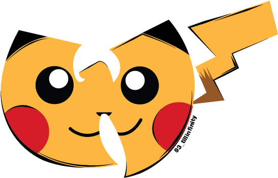 Image Of "pika-wu" Brushed Alloy Sticker Brushes, Blushes, Clipart (576x576), Png Download