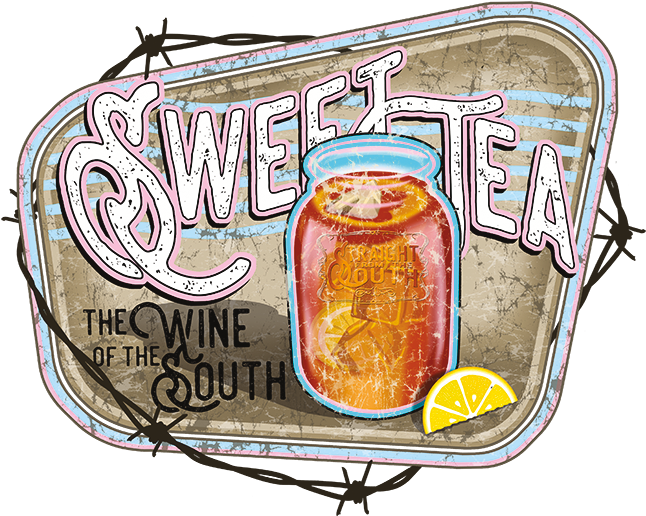 Sweet Tea The Wine Of The South Stock Transfer - Illustration Clipart (675x675), Png Download