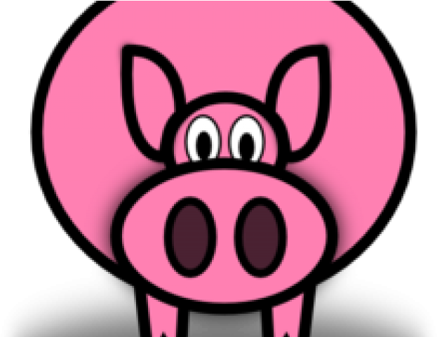Anmiated Pig Cliparts - Pig Clip Art - Png Download (640x480), Png Download