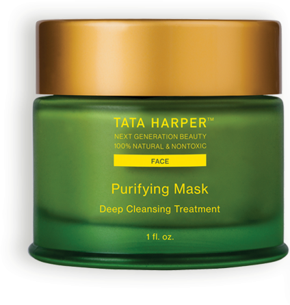 Purifying Mask Cleansing Mask Treatment 100 Natural - Tata Harper Purifying Mask 1 Oz/ 30 Ml Clipart (1024x688), Png Download