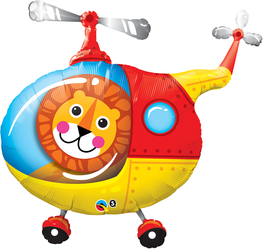 Helicopter Clipart Toy Car - Helicopter Toy Cartoon - Png Download (1041x983), Png Download