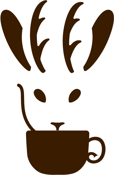 Javalope Logo Corner Cup Brown Opt 1 - Portable Network Graphics Clipart (612x792), Png Download