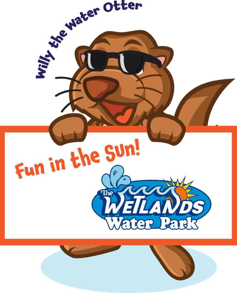 Will The Water Otter@4x - Water Park Clipart (809x1000), Png Download