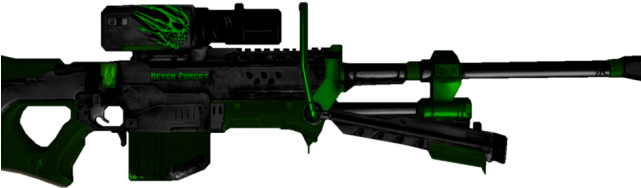 Original - Png Sniper Rifle Clipart Transparent Png (640x480), Png Download