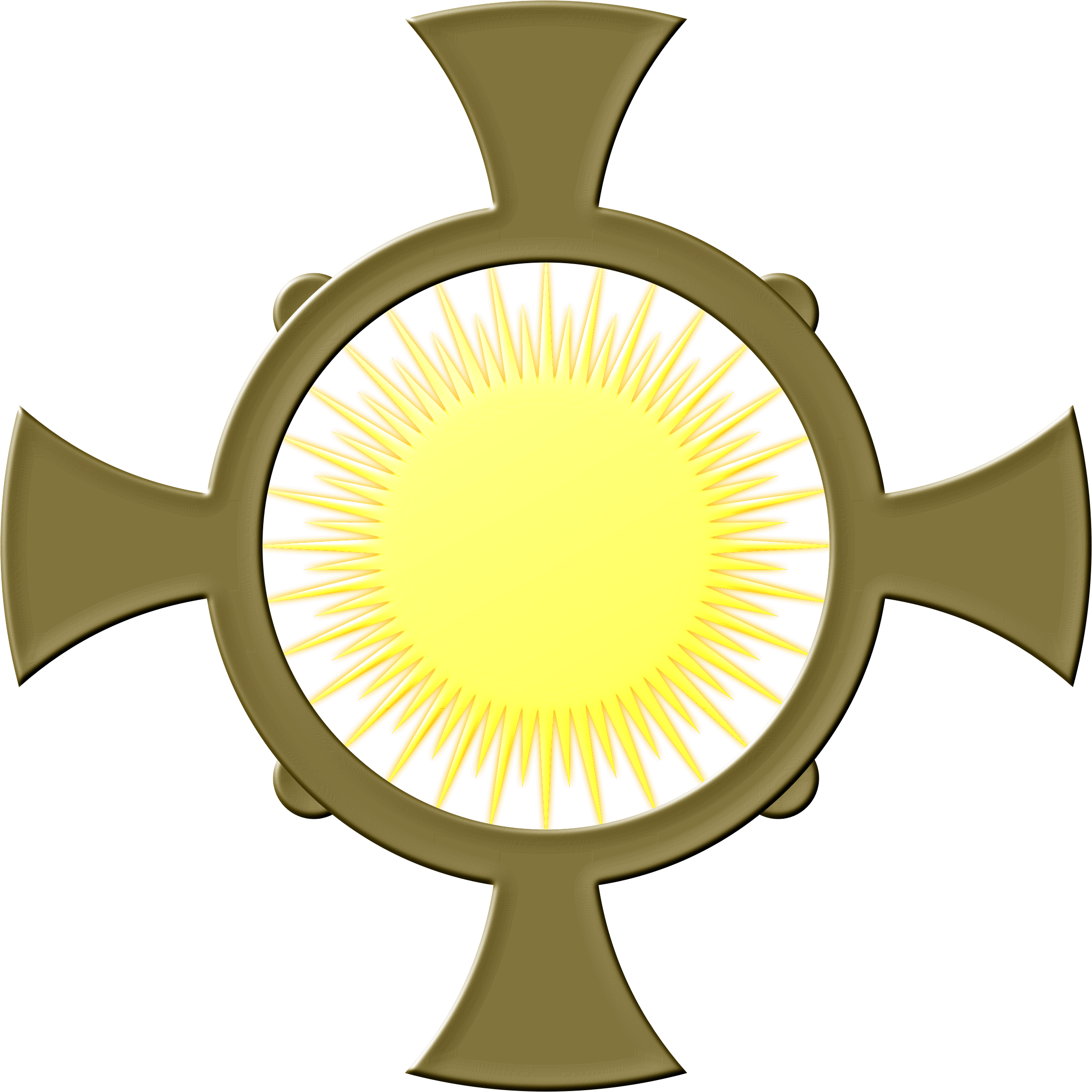 Big Image - Dibujo De La Custodia Eucaristica Clipart (2378x2378), Png Download