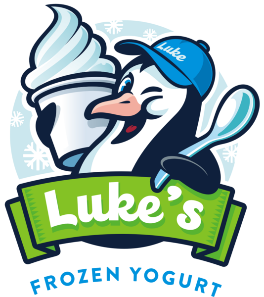 Lukes Frozen Joghurt Clipart (534x600), Png Download