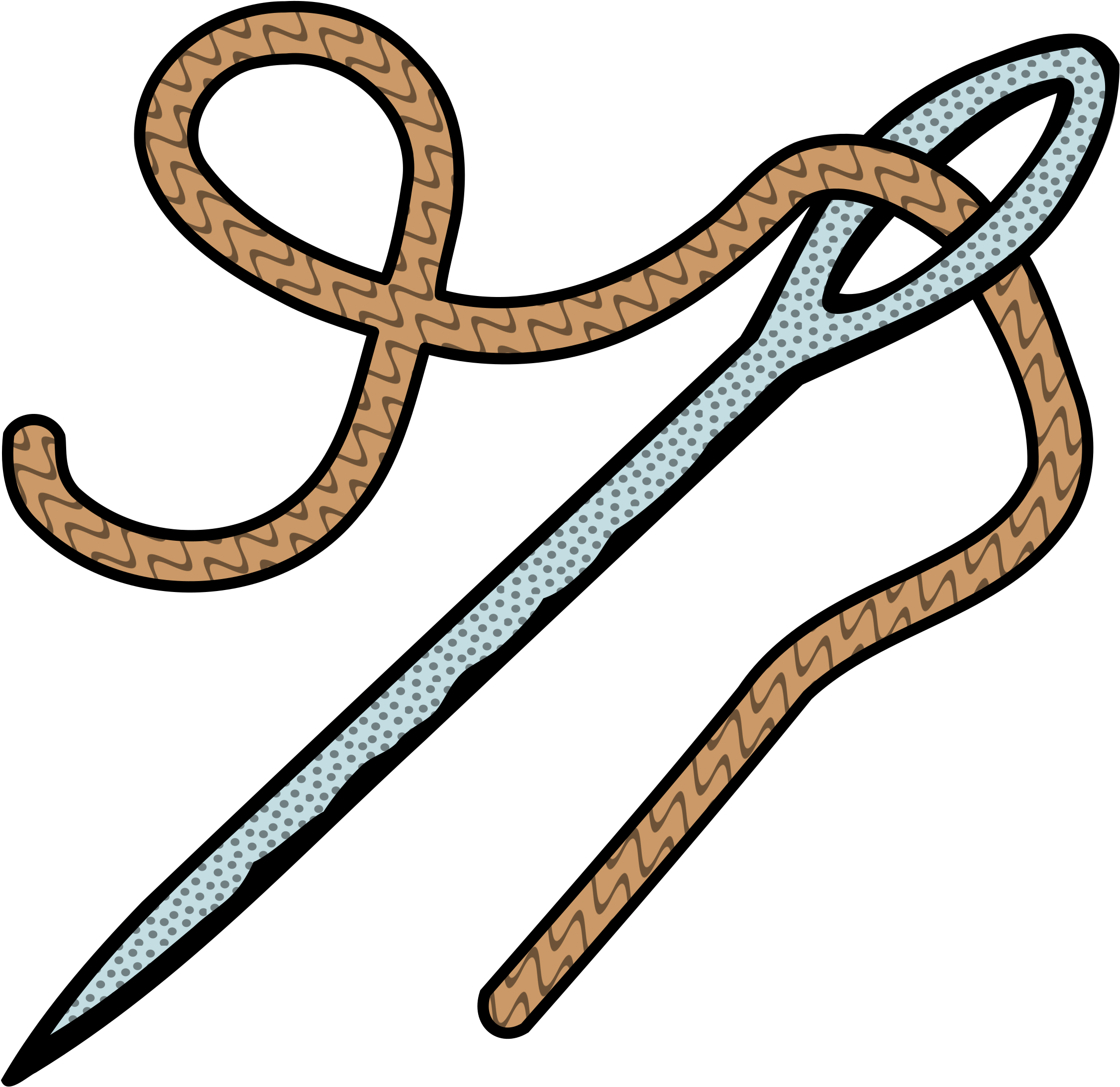 Big Needle Clipart - Nadel Clipart - Png Download (800x778), Png Download