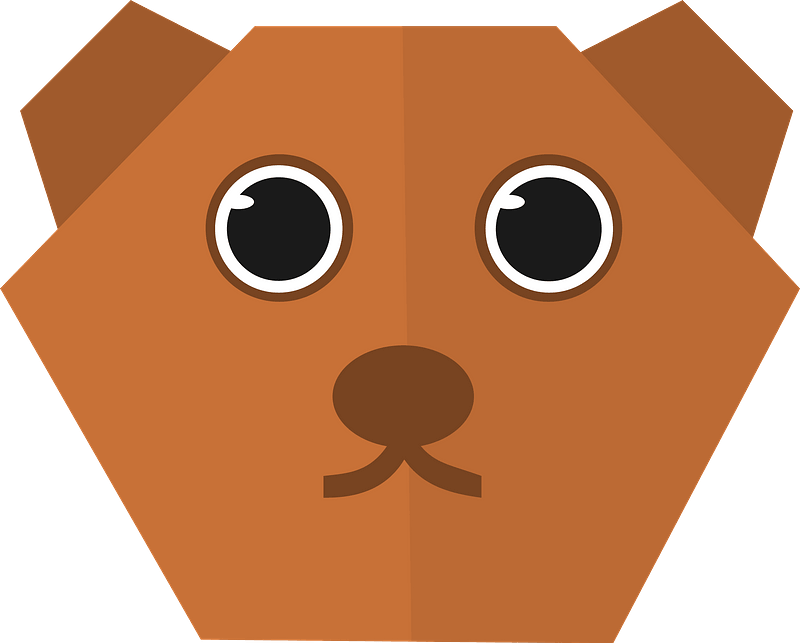 Cute Bear Face Clipart - Png Download (800x643), Png Download