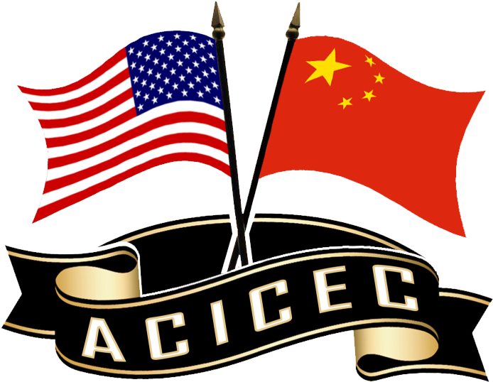 Acicec American Chinese International Cultural Exchange - American Flag Clip Art - Png Download (694x538), Png Download