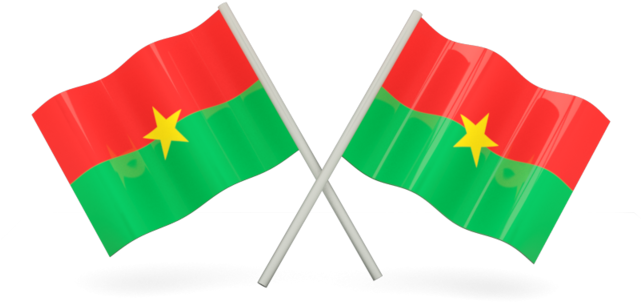 Burkina Faso Flag Png Transparent Images - Burkina Faso Flag Transparent Clipart (640x480), Png Download