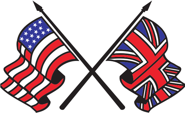 Britain And American Flag Clipart (600x600), Png Download