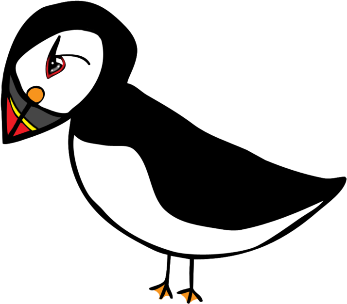 Cartoon Puffins - Puffin Clipart - Png Download (1024x894), Png Download