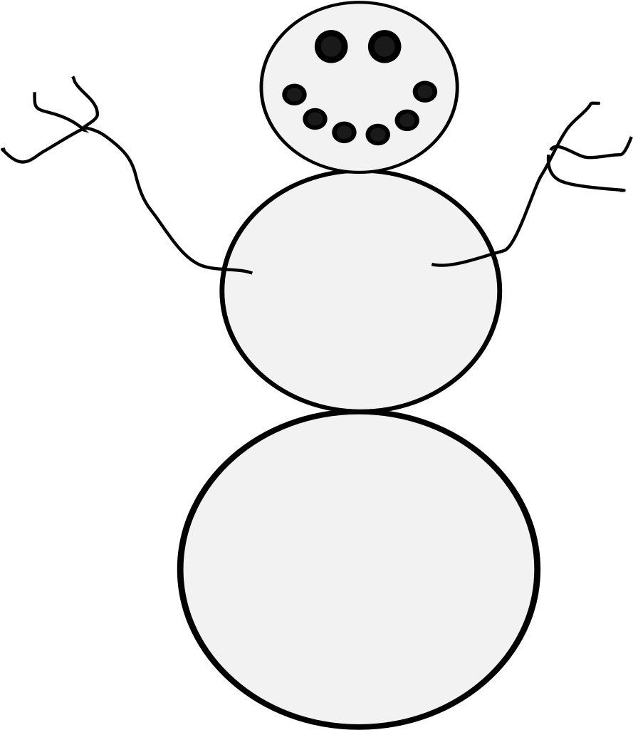 Snowman Svg Clip Arts - Parque Estadual Da Serra Do Papagaio - Png Download (1024x1024), Png Download