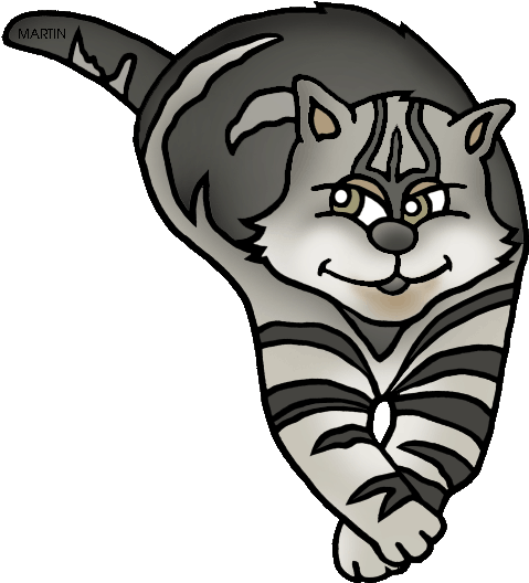 Cat Phillip Martin Clipart - Png Download (648x562), Png Download