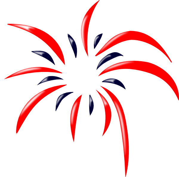 Transparent Sparkler Clipart - Png Images Firework Transparent Background (600x593), Png Download