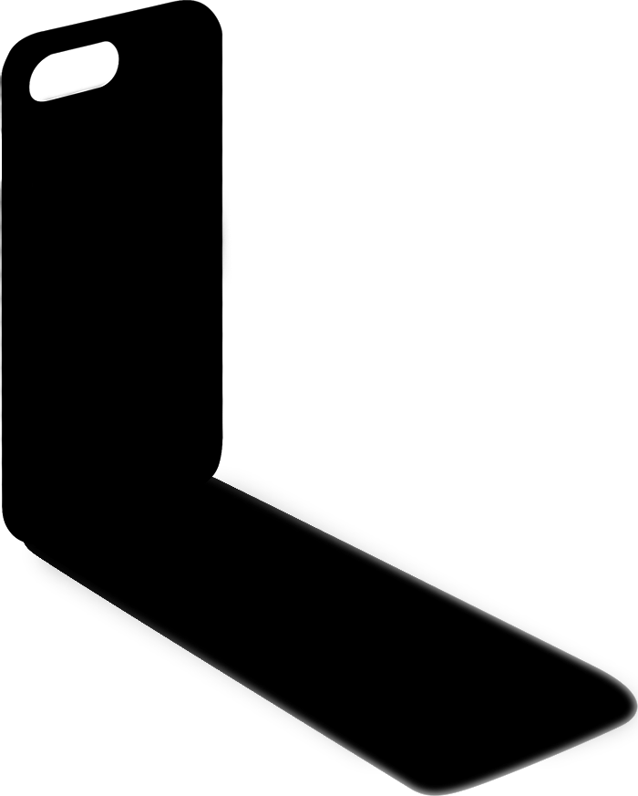 Transparent Iphone Clipart - Phone Case Clipart Png (700x873), Png Download