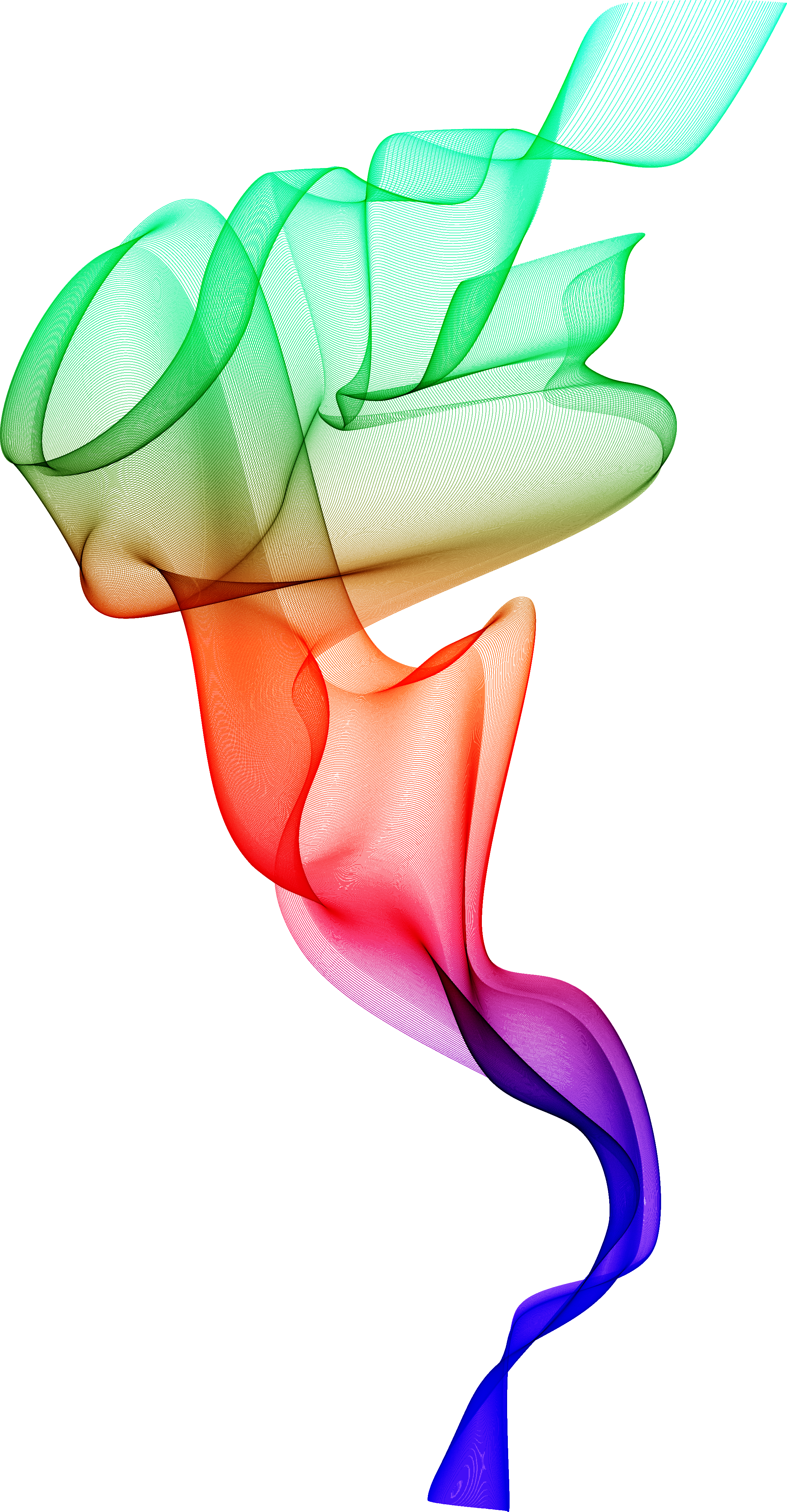 Smoke Color Clip Art - Smoke Color Transparent Background - Png Download (2244x4310), Png Download