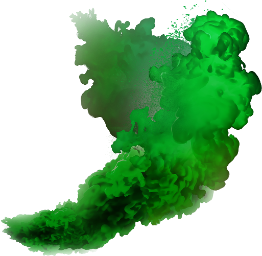 Download Smoke Png - Transparent Background Green Smoke Png Clipart