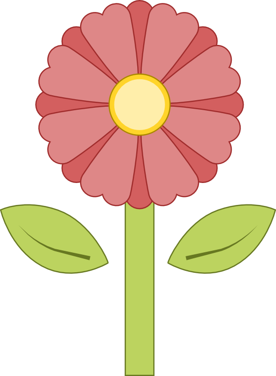 ورد كرتون Clipart (555x754), Png Download