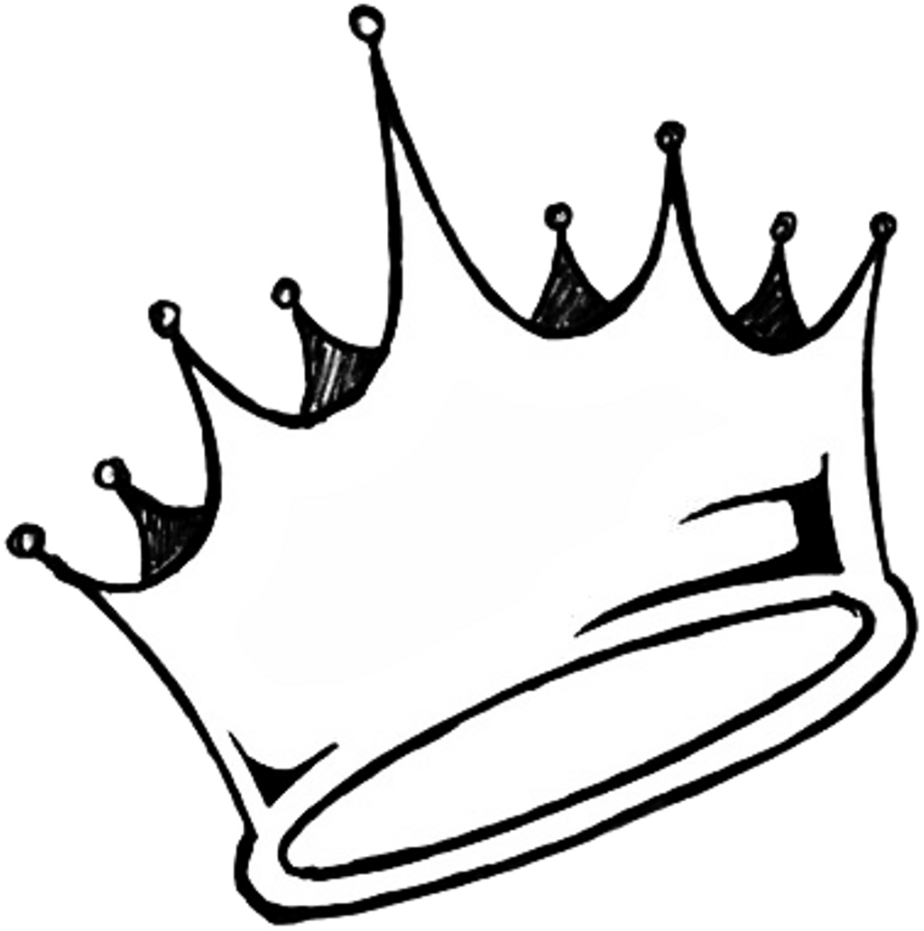 Transparent Crown Tumblr Sticker Aesthetic White Queen King Crown