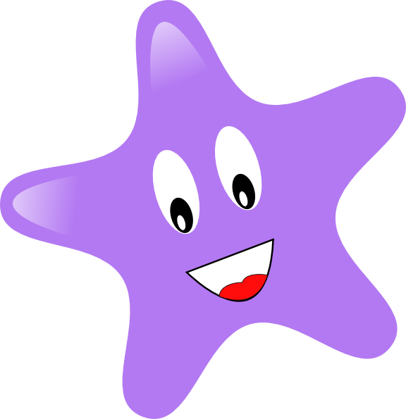 Star Fish Dancing Clipart - Png Download (576x595), Png Download